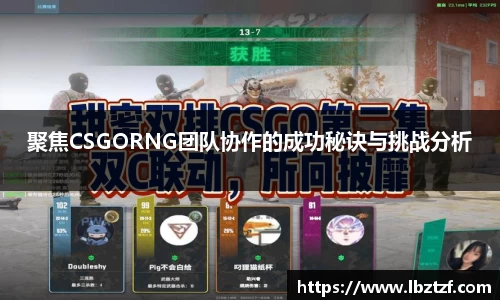 聚焦CSGORNG团队协作的成功秘诀与挑战分析